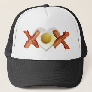 Bacon X O X LOVE Trucker Pet