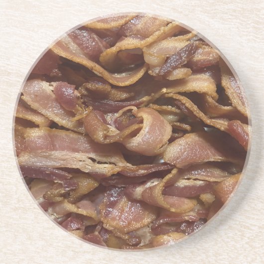 Bacon Zandsteen Onderzetter (Voorkant)