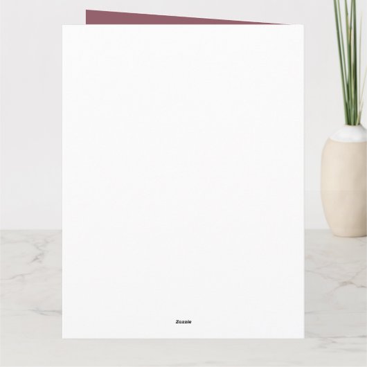 Bacon zoete en zoute bacon kaart (Achterkant)