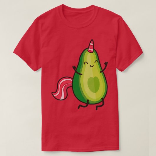 BaconAvocadicorn T-shirt (Design voorkant)