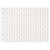 Baconbandjes en gedroogde eieren ontbijtvoedsel tafelkleed (Voorkant (Horizontaal))