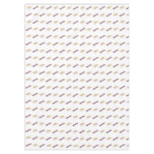 Baconbandjes en gedroogde eieren ontbijtvoedsel tafelkleed (Voorkant)