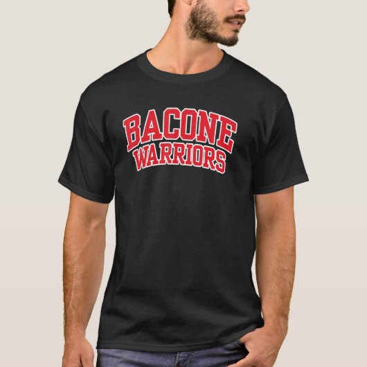 Bacone College Warriors 01 T-shirt (Voorkant)