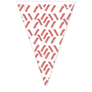 Baconfeestje Alles wat je kunt eten Verjaardag elk Vlaggetjes