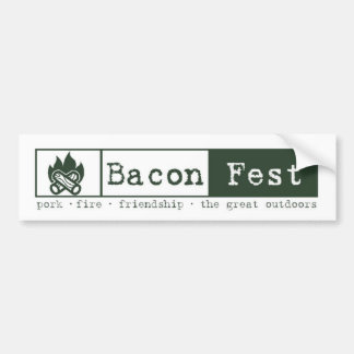 BaconFest Bumpersticker