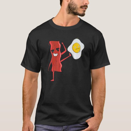 Baconfolic Vat Bacon Eater Keto Ketogene 2 T-shirt (Voorkant)
