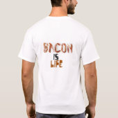 Baconleven. T-shirt (Achterkant)