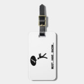 Baconliefhebber Bagagelabel (Voorkant verticaal)