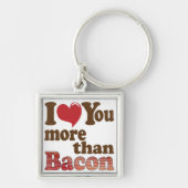 Baconliefhebber Sleutelhanger (Voorkant)