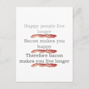 baconlogicwithbacon briefkaart