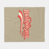 Baconnoisseur (baconliefhebber) fleece deken (Voorkant (Horizontaal))