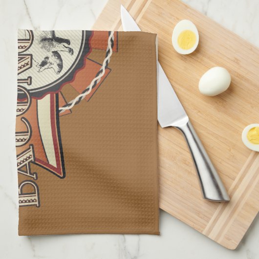 Baconoloog Bacon LOVE-gecertificeerd Theedoek (Quarter Fold)