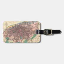 Bacon's Victoriaans kaart van Liverpool 1890