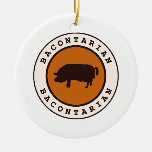 Bacontarian Keramisch Ornament (Voorkant)