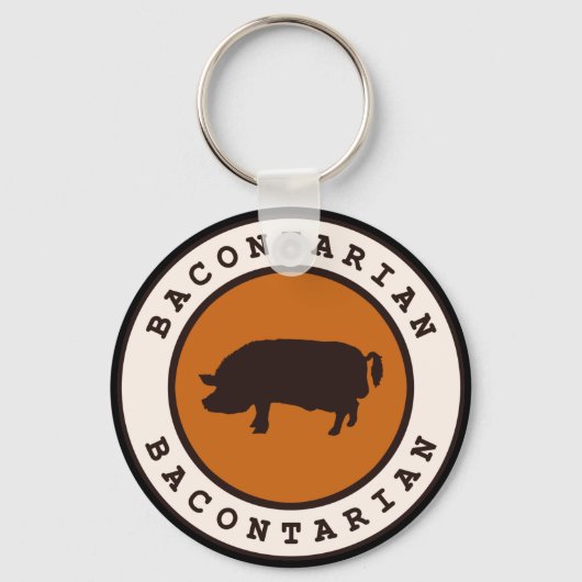 Bacontarian Sleutelhanger (Voorkant)