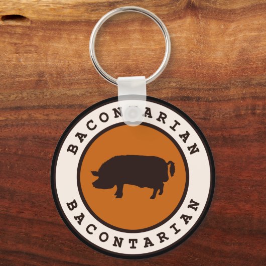Bacontarian Sleutelhanger (Voorkant)