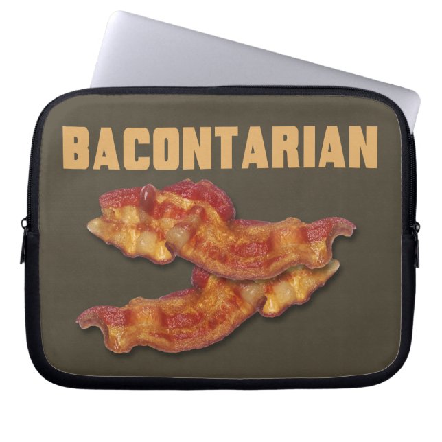 Bacontarische laptoptassen laptop sleeve (Voorkant)