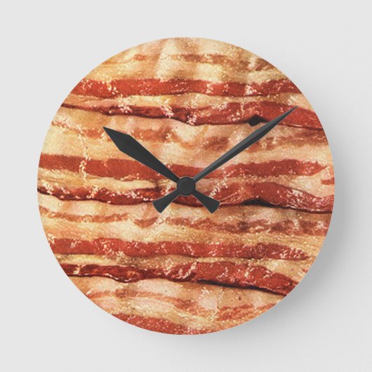 Bacontijd: bacon klok mmm (Voorkant)