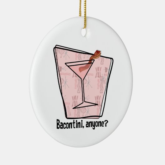 Bacontini Iedereen Keramisch Ornament (Rechts)