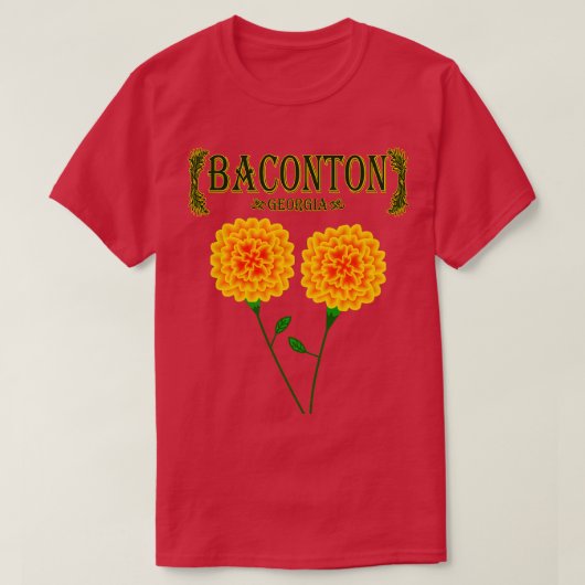 Baconton Georgia TShirt 1 (Design voorkant)