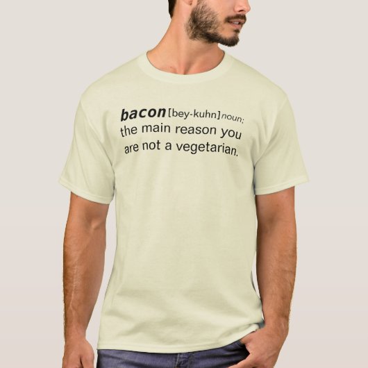 baconwoordenboek definitie t-shirt (Voorkant)