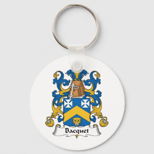 Bacquet Family Crest Sleutelhanger