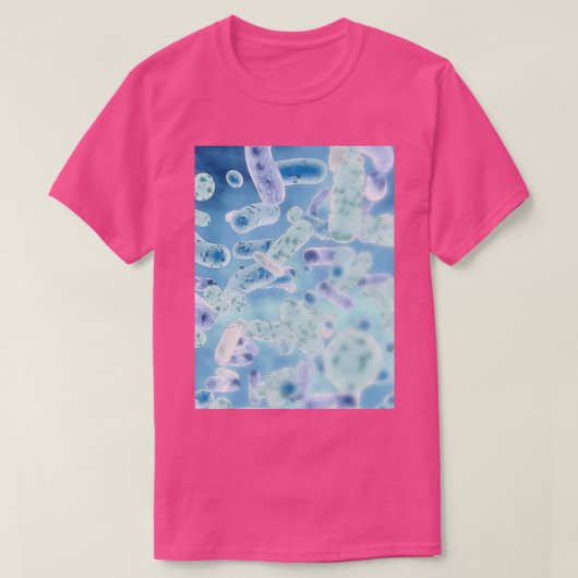 BACTERIA BURST MICROSCOPIC Afbeelding Biomedicale  T-shirt (Design voorkant)
