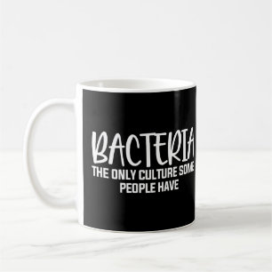Bacteria Funny Microbiology Gezegde Koffiemok