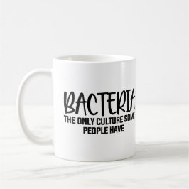 Bacteria Funny Microbiology Gezegde Koffiemok