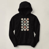 Bacteria grappige microbiologie Bacteria Science T Hoodie (Design voorkant)
