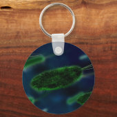Bacteria Microbes Sleutelhanger (Voorkant)