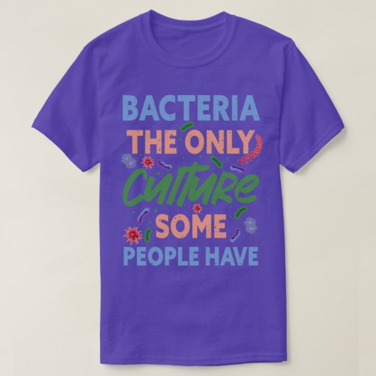 Bacteria Microbiology Science Biology T-shirt (Design voorkant)