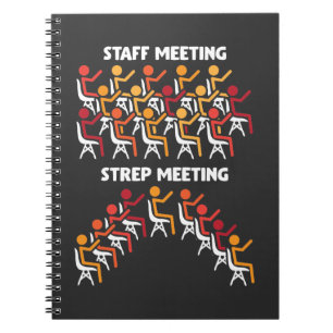 Bacteria Science Strep Meeting Microbiology Notitieboek