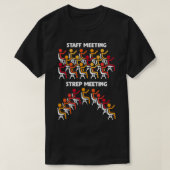 Bacteria Science Strep Meeting Microbiology T-shirt (Design voorkant)