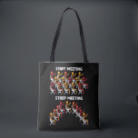 Bacteria Science Strep Meeting Microbiology Tote Bag<br><div class="desc">Grappig biologie leraar of student Gift. Grappig Microbiologisch ontwerp voor verpleegkundigen, dokters en elke andere trotse wetenschapsgeek.</div>