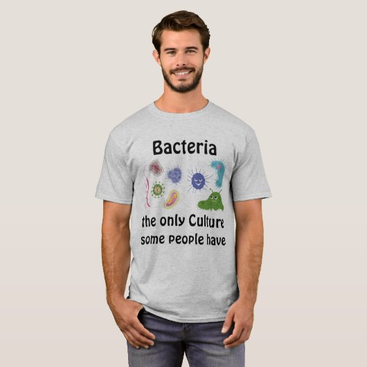 Bacteria T-Shirt (Voorkant volledig)