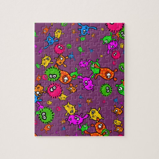 Bacteria Wallpaper Legpuzzel (Verticaal)