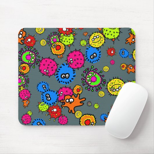 Bacteria Wallpaper Muismat (Met muis)
