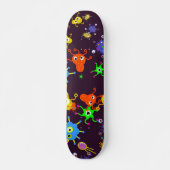 Bacteria Wallpaper Skateboard (Voorkant)