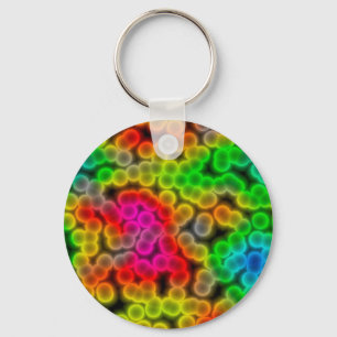Bacteriale abstracte achtergrond. sleutelhanger