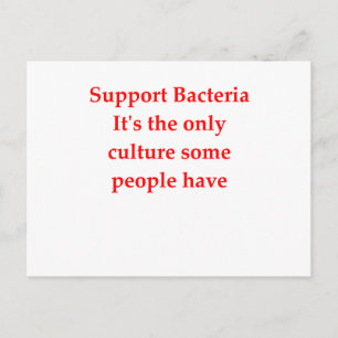 bacterie jke briefkaart