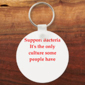 bacterie jke sleutelhanger (Voorkant)