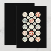 bacterie microbiologie microbiologie microbiologie feestdagenkaart (Voorkant / Achterkant)