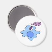 Bacterie Phagocytose Magneet (Voorkant / Achterkant)