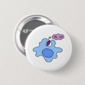 Bacterie Phagocytose Ronde Button 5,7 Cm (Voorkant /achterkant)
