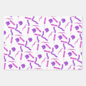 Bacteriecultuur Borden en Gramkleuring Inpakpapier Vel (Voorkant 3)