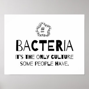 Bacteriecultuur Poster