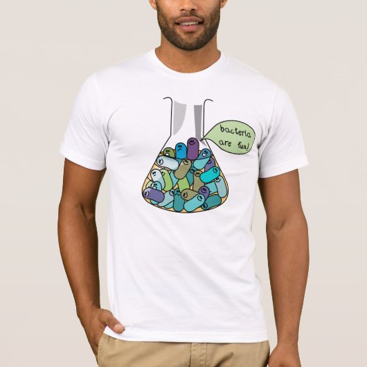 Bacteriecultuur T-shirt (Voorkant)
