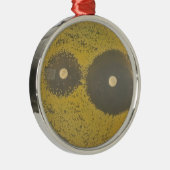 Bacteriële antibiotica gevoeligheid metalen ornament (Rechts)