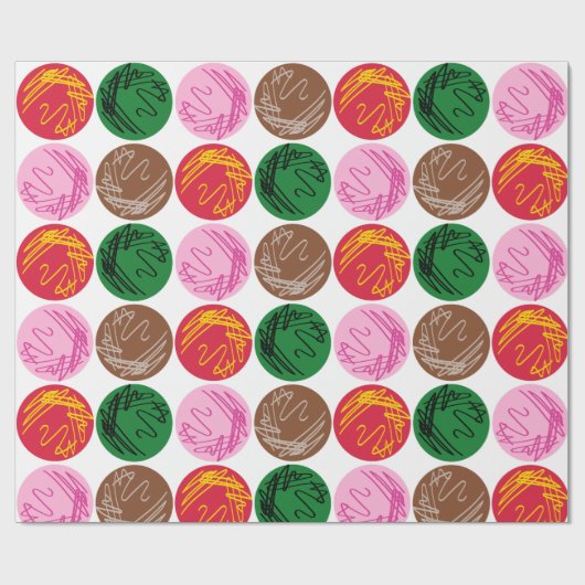 Bacteriële Borden Cadeaupapier (Vlak)